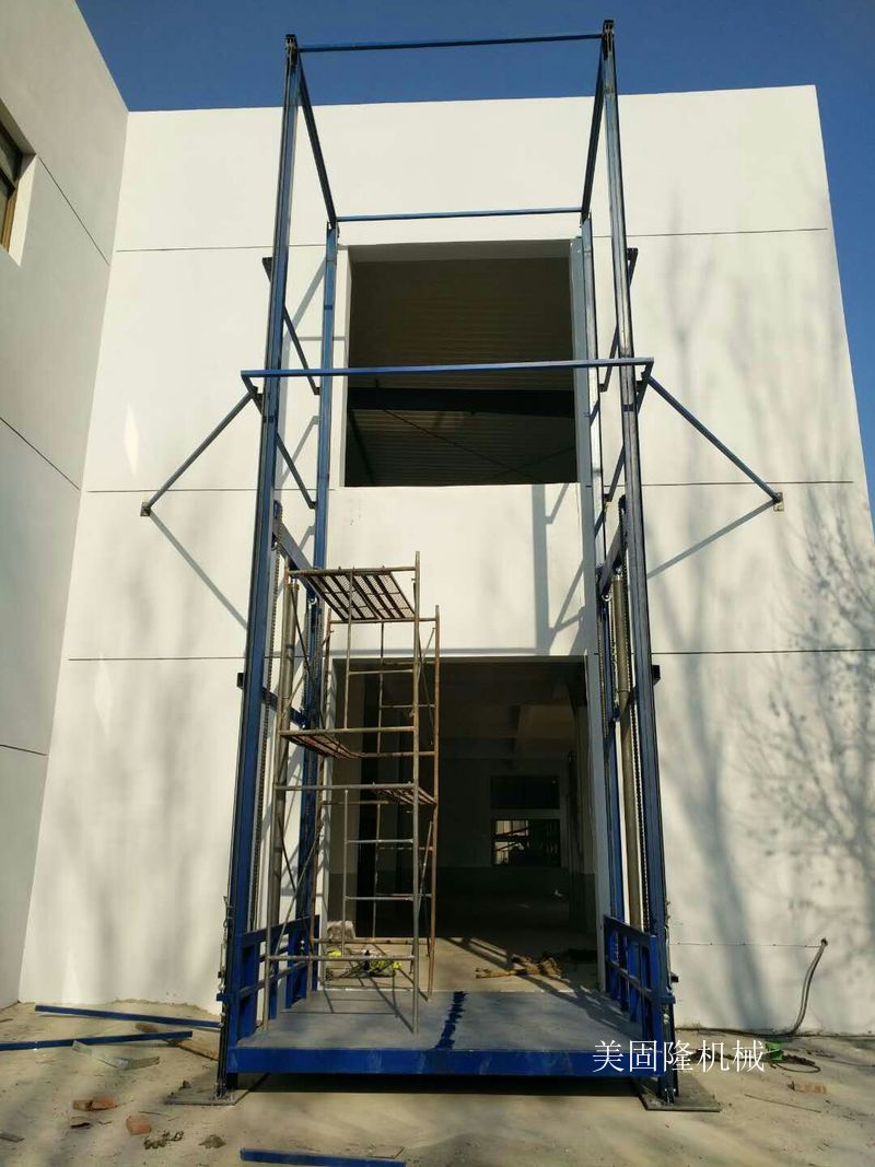 龙岩仓库专用导轨式升降货梯价格